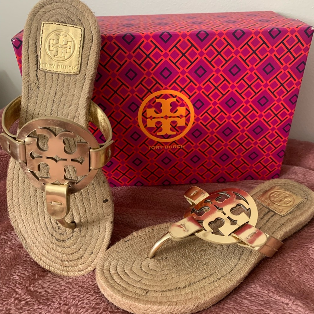 Tory Burch Miller Espadrille Sandal